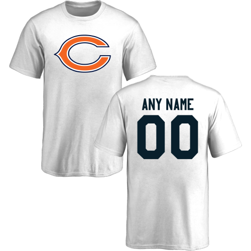 Youth Chicago Bears Design-Your-Own Short Sleeve Custom NFL T-Shirt->->Sports Accessory